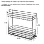 Household Essentials Glidez Metal Organizer, Grey (HH1244-1)~#|#~177AE57B-C065-47B5-8EFFCE7548039864_sc7