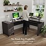 Bush Furniture Somerset 72"W 3 Position Sit to Stand L Shaped Desk, Storm Gray (SET014SG)~#|#~177B08AA-4E57-42BA-BA1095C864416323_sc7