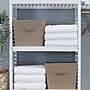 Household Essentials Medium Folding Fabric Storage Bin, 10" x 12"x 14", 29 Qt., Beige, 2/Pack (7845-1)~#|#~177E6800-80E0-4DB2-870504A16A837869_sc7