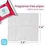 Medline Simply Soft Makeup Remover Wet Wipes, Fragrance-Free, 25 Wipes/Pack, 2 Packs/Set, 12 Sets/Carton (RSS1402) ~#|#~177F56C8-5D15-413C-8358B59E959329C3_sc7