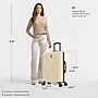 InUSA Drip 24" Hardside Suitcase, 4-Wheeled Spinner, TSA Checkpoint Friendly, Sand (IUDRI00M-SAN)~#|#~178DB4C4-D100-43C2-B491C052F219C39A_sc7