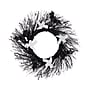 Nearly Natural Halloween Ghost and Bats Twig Wreath, 22" (W1204)~#|#~178F7CB4-9E66-40EC-B9F8CFAC33350BA4_sc7