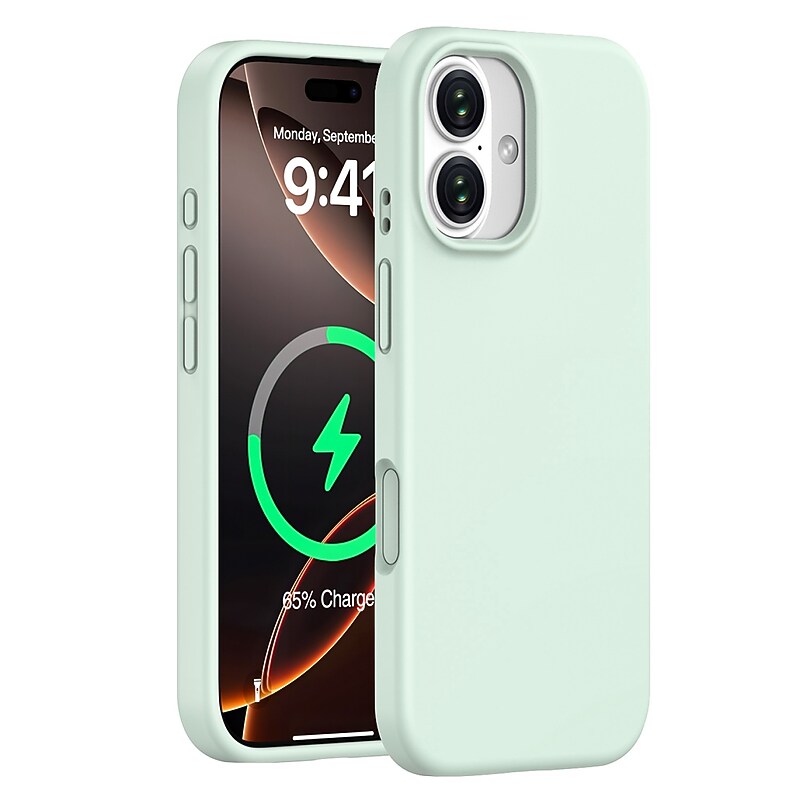 SaharaCase Venture Series MagSafe Compatible Phone Case for iPhone 17, Shock Absorbing, Green Oasis (CP00919) image 1
