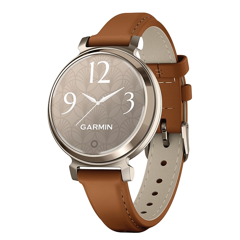 Garmin Lily 2 Smartwatch, GPS, 35.4mm, Leather Band (010-02839-02) image 1