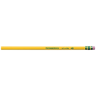 thumbnail image 2 of Vintage Dixon Ticonderoga Pencils HB No. 2 Soft Tri-write Black Triangular Set 2 of 12