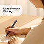 uniball Zento Retractable Liquid Gel Pen, 0.7mm Medium Point, Black Ink, Costal Barrel (70945)~#|#~17978BAC-32E4-42EC-B3074516BCFA300D_sc7