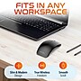 Delton S10 Wireless Ergonomic Curved Optical Mouse, Black (DMERGS10-WB)~#|#~179A817C-3658-4B9C-9C1EFC4B2D59385F_sc7
