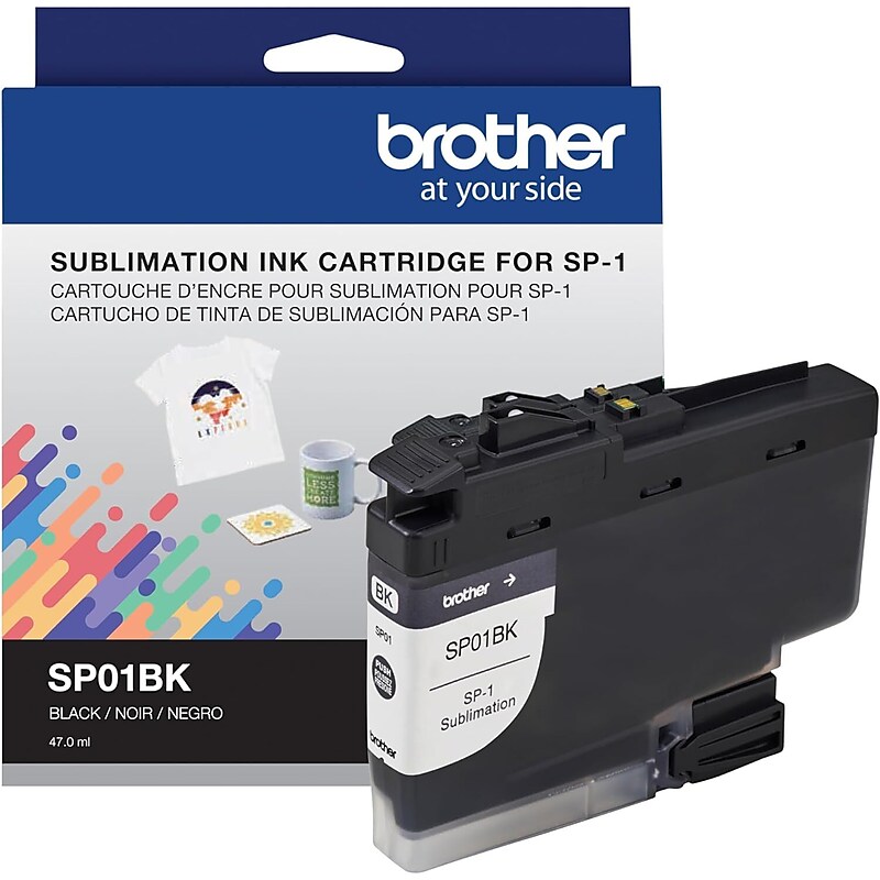 Brother Genuine Sublimation Black Ink Cartridge (SP01BKS) image 1