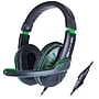 ENHANCE GX-H5 Noise Cancelling Stereo Gaming Headset, 3.5mm, Green (ENGXH50100GNWS)~#|#~17A61E7D-C5D2-45CE-B9E53559D4E2BD7C_sc7