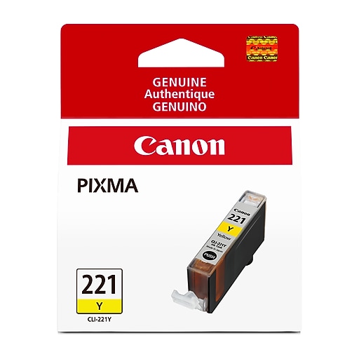 Canon 221 Yellow Standard Yield Ink Cartridge (2949B001) | Staples
