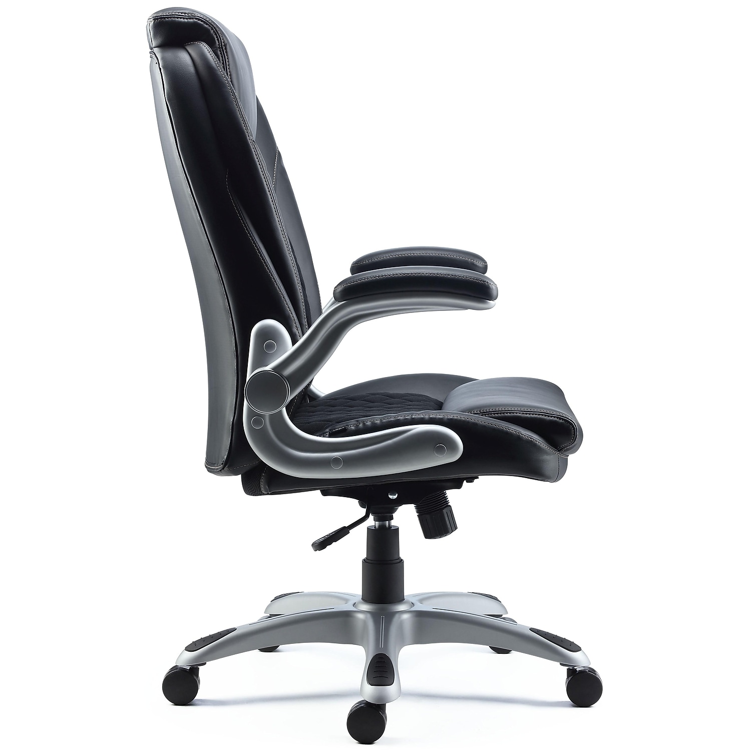 Staples Sorina Bonded Leather Chair 58262 - Picture 3 of 5