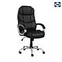 Sealy Posturepedic Spencer Ergonomic Faux Leather Swivel Executive Chair, Black (63075)~#|#~17B081A9-312C-4BDC-93F42582B836F4AA_sc7