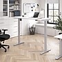 Bush Business Furniture Move 40 Series 60"W Electric Height Adjustable Standing Desk, White/Cool Gray Metallic (M4S6030WHSK)~#|#~17B21E07-DE65-45C0-95C13097B0479FC2_sc7