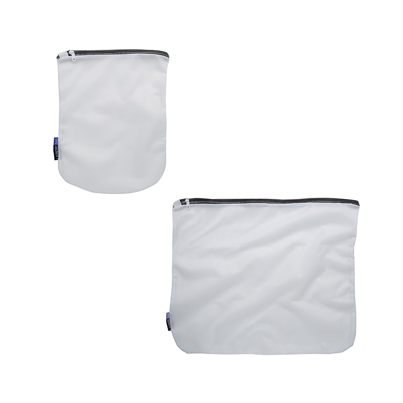 Laundry 360 Mesh Wash Bag Set, White, 2 Bags/Pack (W-82472) image 1