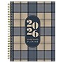 2026 TF Publishing Classic Plaid 6.5" x 8" Calendar Year Weekly & Monthly Planner, Paperboard Cover, Multicolored (26-9218)~#|#~17B8D9CE-7878-4CFF-AC9337F186D80074_sc7