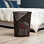 Mind Reader 15.85-Gallon Slim Laundry Hamper with Lid, Plastic, Brown (HBIN60-BRN)~#|#~17BA791A-EDD6-4E28-8792FB5961441C6B_sc7