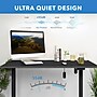 Mount-It! 55"W Electric Rectangular Adjustable Standing Desk, Black (MI-18087)~#|#~17C2FBE5-9EE2-4326-AE9074D90B7F9162_sc7