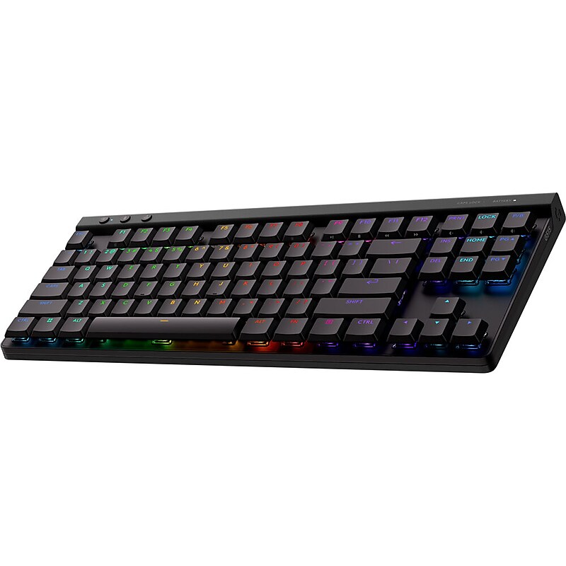 Logitech G515 LIGHTSPEED TKL Wireless Ergonomic Gaming Keyboard, Black (920-012423) image 1