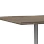 Bush Business Furniture 120W x 48D Boat Shaped Conference Table with Metal Base, Modern Hickory (99TBM120MHSVK)~#|#~17CB4D4C-6BE7-4A3A-B344E9634D46ECF8_sc7