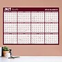 2027 AT-A-GLANCE 48" x 32" Yearly Dry Erase Wall Calendar, Reversible, Red/Blue (A152-27)~#|#~17D06D01-446E-43EC-B9599218CDF3C90D_sc7