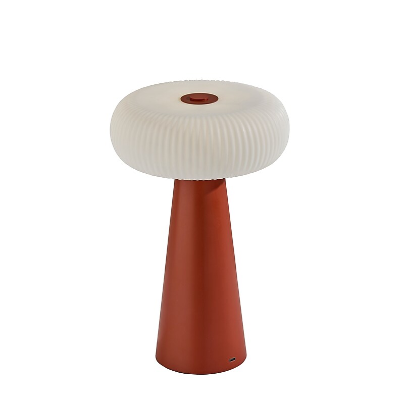 Adesso Ozzie LED Table Lamp, Reddish Brown (3114-08) image 1