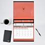 2027 Staples 11" x 8.5" Monthly Wall Calendar, White/Red/Gray (ST53915-27)~#|#~17E37002-8024-4743-8EA027C111755A7F_sc7