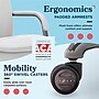 La-Z-Boy Opus Ergonomic Bonded Leather Swivel Executive Chair, Gray and Graphite (CCHR10015B)~#|#~17E3A335-309C-4783-BC7E84622AEB7372_sc7