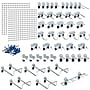 Triton Products Locboard Kit, (2) 24" x 24" x 9/16" Steel Square Hole Pegboards, 46 Assorted Hooks (LB1-KIT)~#|#~17E4BB17-0ABA-4030-A724C274A1C2C957_sc7