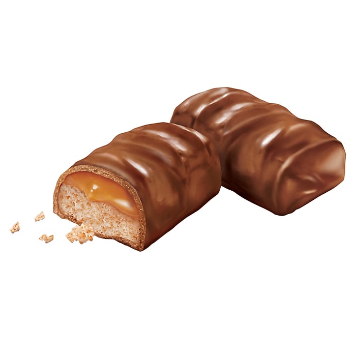 Twix Caramel Fun Size Chocolate Cookie Bar Candy Bag, 22.34 oz