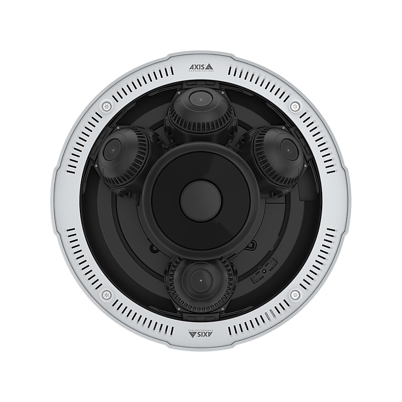 Axis Communications P3735-PLE Panoramic Outdoor Wired Security Camera, Black/White (02633-001) image 1