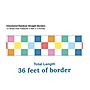 Carson Dellosa We Stick Together Straight Borders 3" x 3', Checkered Rainbow, 12/Pack (108521)~#|#~17E6DA18-CD6A-4AF5-8ABD2AB266A2570E_sc7