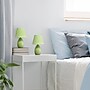 Simple Designs Mini Egg Oval Ceramic 9.45" LED Table Lamp, Green, 2/Pack (LT2009-GRN-2PK)~#|#~17E84776-CFA2-4A18-98D4BFD4AB76C850_sc7