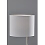 Adesso Wyatt Supercharger Incandescent Desk Lamp, 22"H, Brushed Steel/White (2610-22)~#|#~17EDCA1E-7EC6-415B-8F4ED6803A214061_sc7