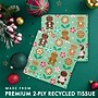 Say Hooray! Holiday Sweets Paper Plates and Napkins Kit, Multicolored, 48/Pack (DTC9403E2G)~#|#~17F2DF25-3C99-476B-901B95A71F7F5727_sc7