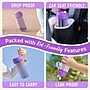 bentgo Plastic Water Bottle, 15 oz., Purple (BGKDWB1-P)~#|#~17F8750D-14E7-4F42-BCF51454B88D9F73_sc7
