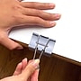 Officemate EZ Large Binder Clips, Gray, 16 Clips/Pack (99216)~#|#~17F947EB-8213-41D5-99CA6E7BB60CD443_sc7