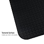 Mind Reader Hard Floor Chair Mat with Lip, 36" x 48'', Black (OFFCMAT-BLK)~#|#~17FADAAC-F3D7-4B65-B1EC9C9BD1AA911A_sc7
