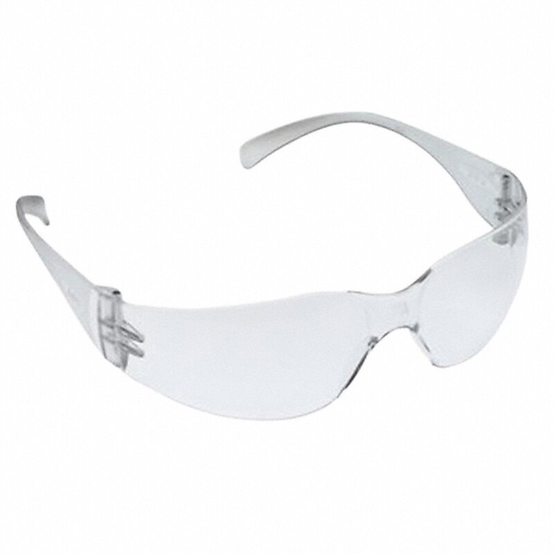 3M Virtua Safety Glasses, Wraparound, Clear Lens (11326-00000-20) image 1