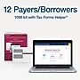 Adams 2025 1098 Mortgage Interest Tax Forms Kit, 2-Part, 2-Up, A and B, 12/Pack (STAX1098-25)~#|#~18077636-3720-420C-BBBD76443B11ADEE_sc7