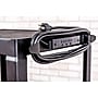 Luxor 3-Shelf Metal Mobile Utility Cart with Lockable Wheels, Black (UCMT1KB)~#|#~18096EA6-67F6-4AA6-BEF6D1B9441DF899_sc7
