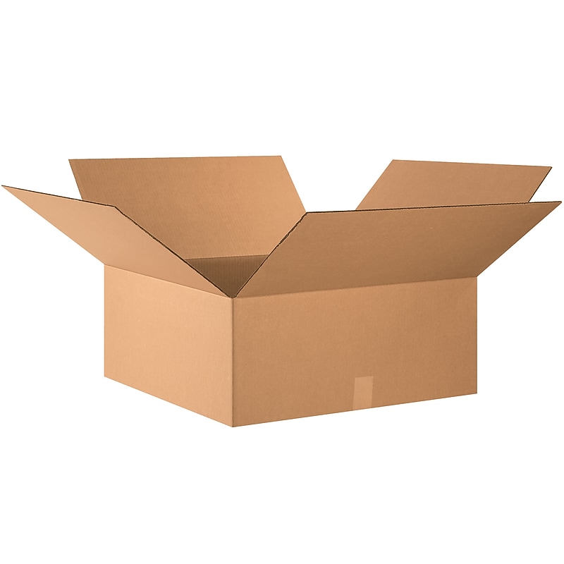 24" x 24" x 10" Shipping Boxes, 32 ECT, 120/Pallet (242410PL) image 1