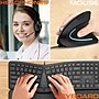 Delton E250 Wired Ergonomic Keyboard, Mouse & Headset Combo, Black (DKBE250BD1)~#|#~180F988B-6938-476D-9A2C8043CA99B1E6_sc7