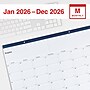 2026 Staples 22" x 17" Monthly Desk Pad Calendar, Navy (ST59700-26)~#|#~1811F94A-07E6-4292-A1B04C4AA01E648E_sc7
