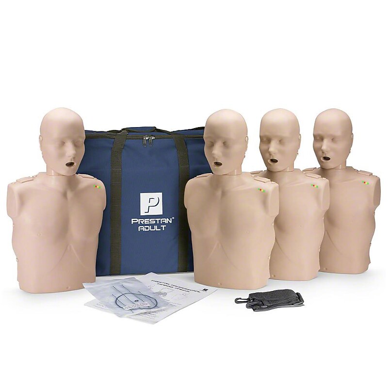 PRESTAN Professional CPR & AED Training with CPR Monitor, Adult Manikin (PP-AM-400M-MS) image 1