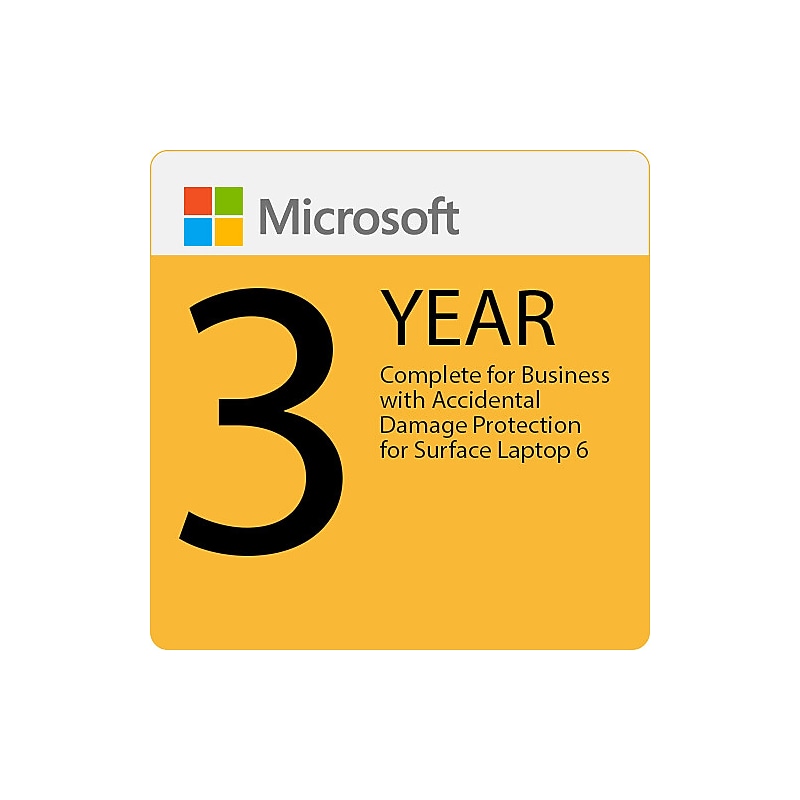 Microsoft Complete Post-Purchase, 3-Year Extended Service Agreement Accidental Damage Protection image 1