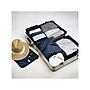 Brookstone 12.2" 6-Piece Polyester Travel Pouch Set, Blue (BNPC0001)~#|#~18160BE8-7327-4F70-A5707F8CA2A32C30_sc7