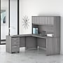 Bush Business Furniture Studio C 72"W L Shaped Desk with Hutch, Mobile File Cabinet and Return, Platinum Gray (STC006PGSU)~#|#~18172FEF-C67C-4444-AD36B4157DE4FE3D_sc7