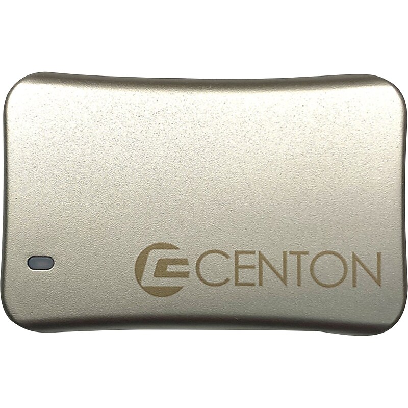Centon Dash 500GB 2.5" USB 3.2 Portable External Solid-State Drive (S1-U3.2M17-500.1) image 1