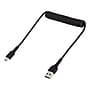 StarTech.com 1.6ft USB-A to USB-C Heavy Duty Coiled Cable, Male to Male, Charge/Sync, Black (R2ACC-50C-USB-CABLE)~#|#~1818F137-62DB-4B3A-922D14A2B65FABDE_sc7