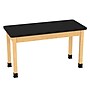 Diversified Woodcrafts School Classroom Rectangular Science Lab Table, 54" x 24", Oak (P720LBBK30N)~#|#~181FC40E-A63F-464D-9C97417C7EDA75AD_sc7